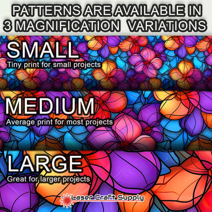 Creative Cast Acrylics - Purple & Orange Flowers