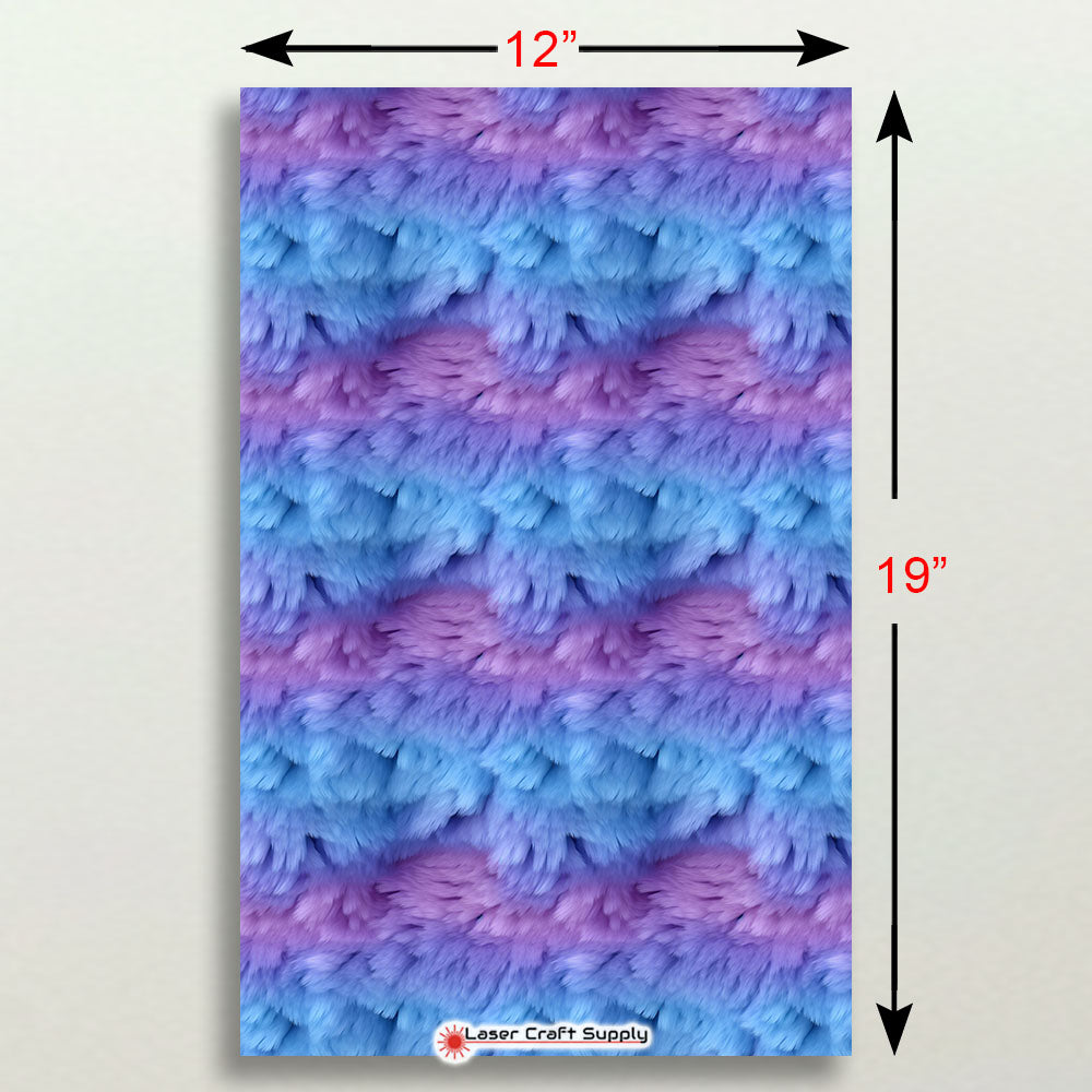 Purple and Blue Fur - FULL SHEET