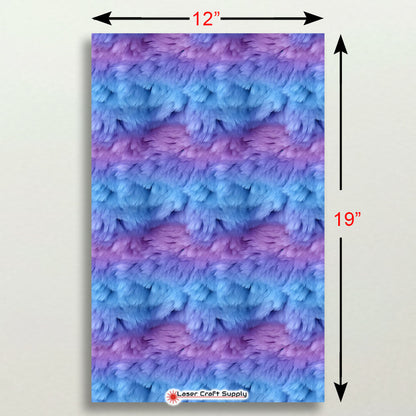 Purple and Blue Fur - FULL SHEET