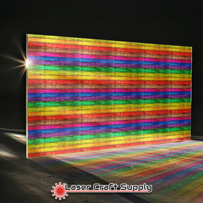 Creative Cast Acrylics - Rainbow Wood