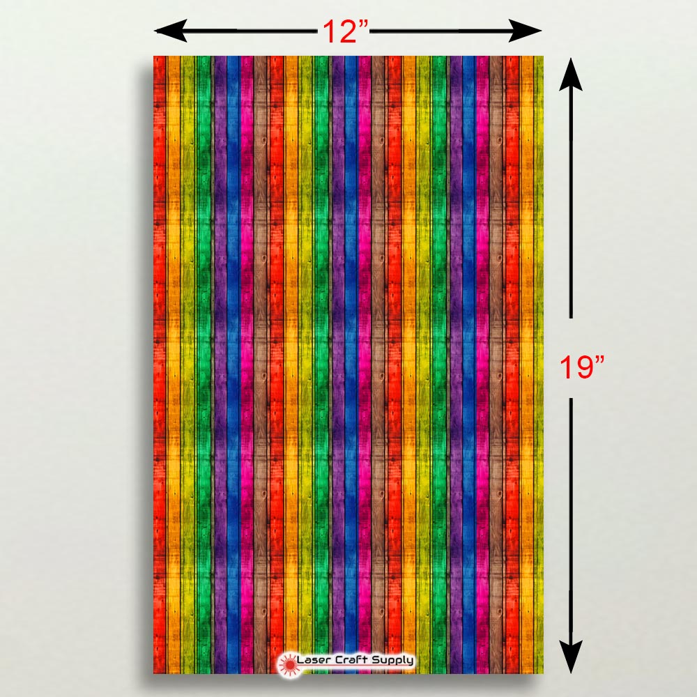 Creative Cast Acrylics - Rainbow Wood
