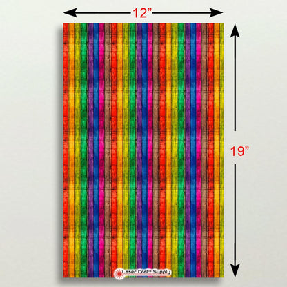 Creative Cast Acrylics - Rainbow Wood