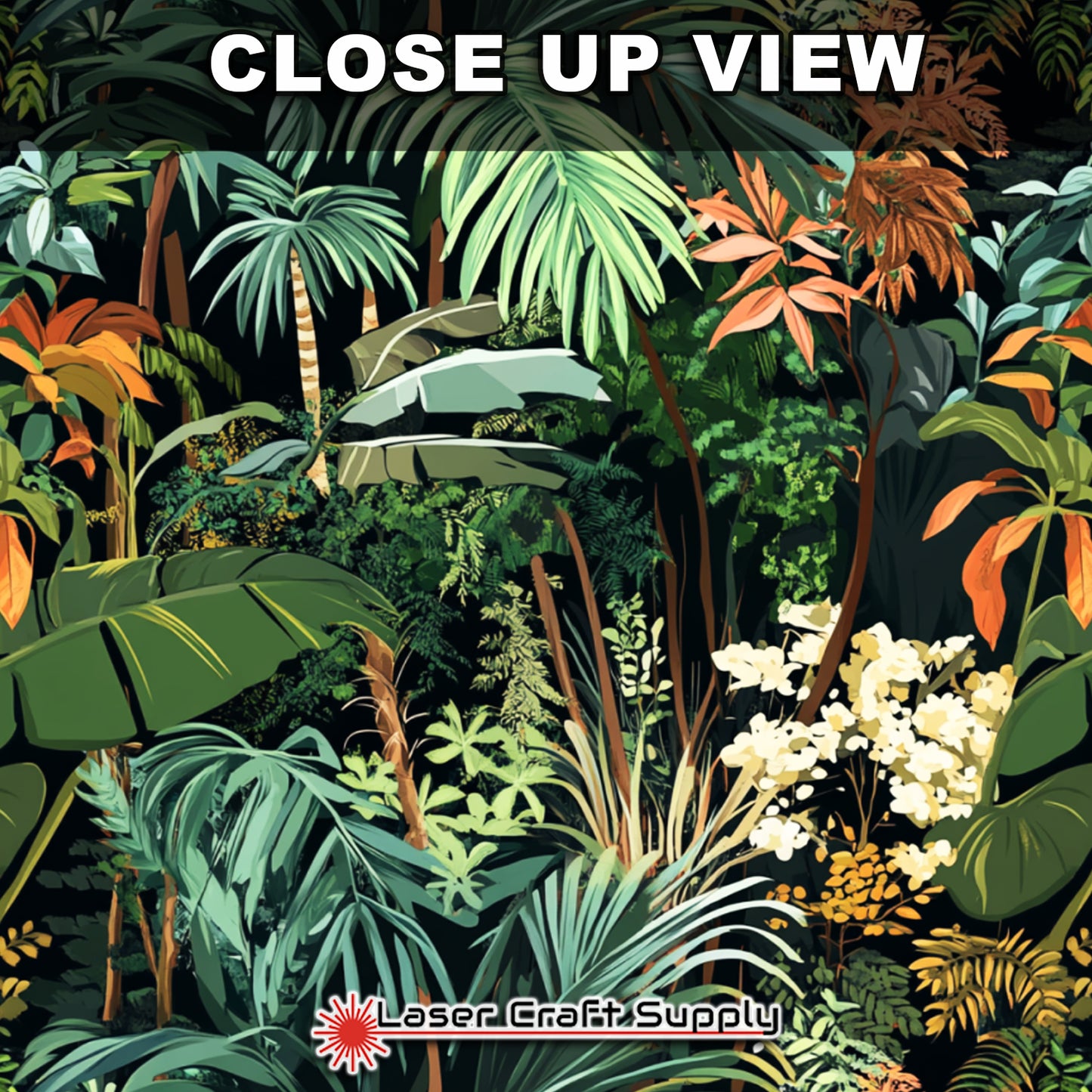 Creative Cast Acrylics - Rainforest Leaves