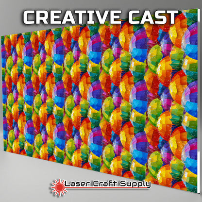 Creative Cast Acrylics - Raining Umbrellas