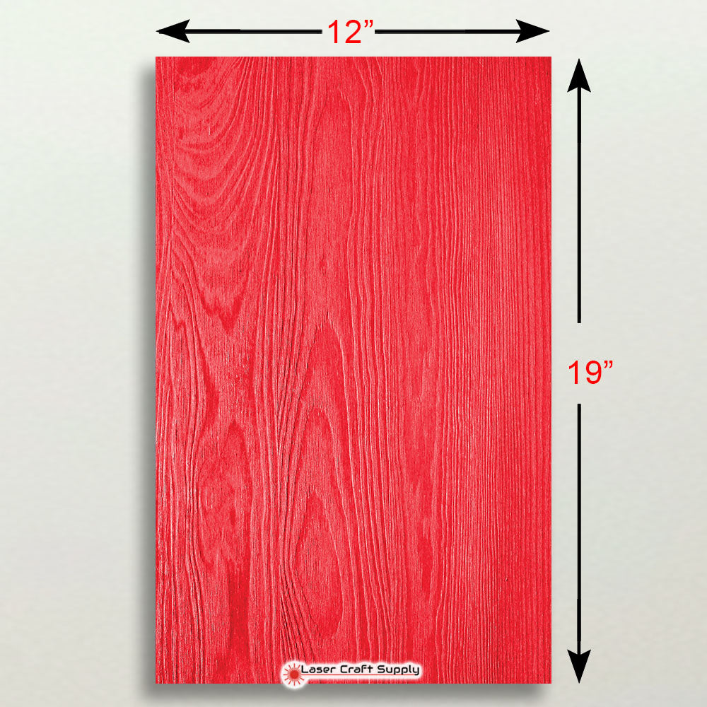 Red Wood Grain - FULL SHEET