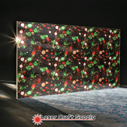 Creative Cast Acrylics - Red and Green Christmas Bokha