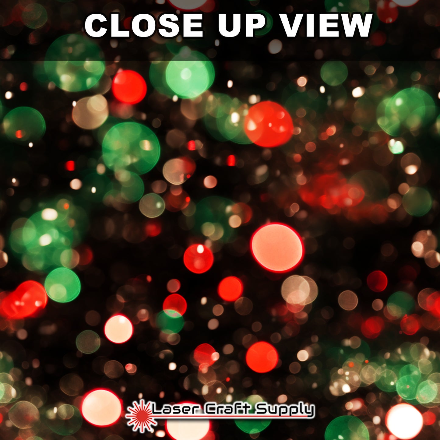 Creative Cast Acrylics - Red and Green Christmas Bokha