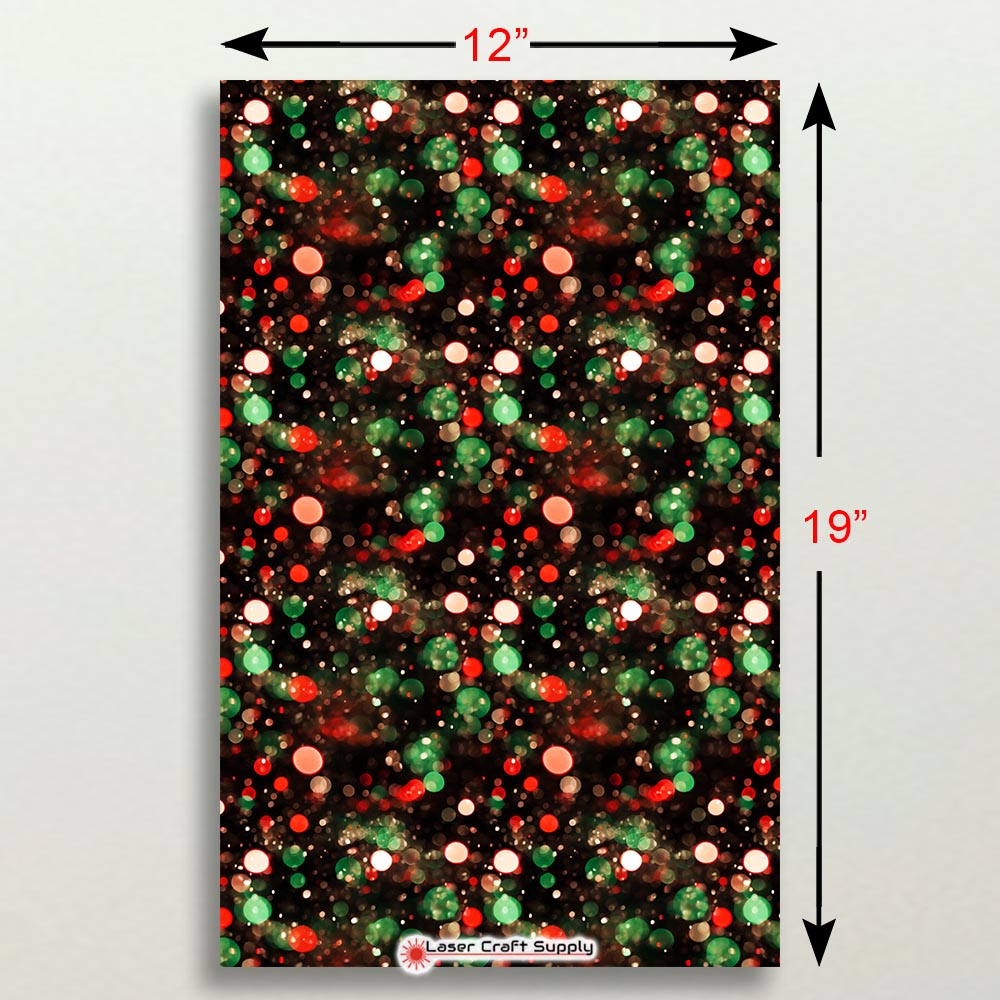 Creative Cast Acrylics - Red and Green Christmas Bokha