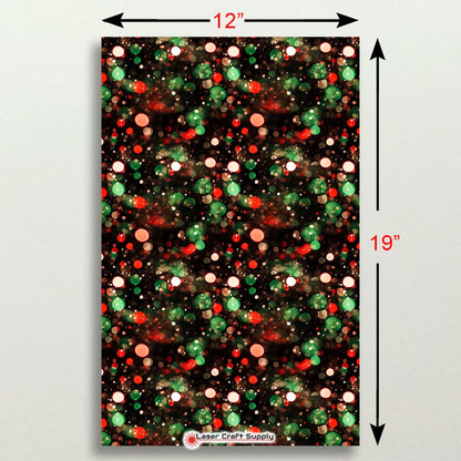 Creative Cast Acrylics - Red and Green Christmas Bokha