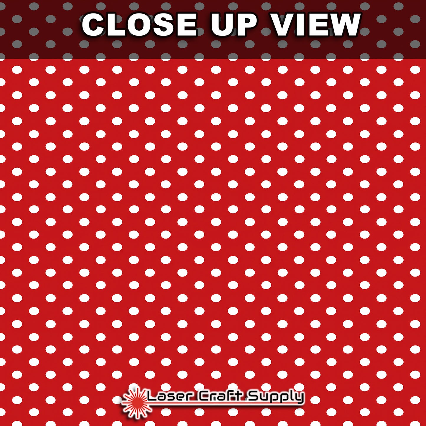 Red and White Polka Dots