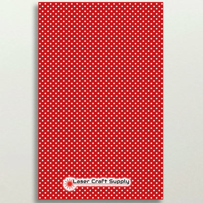 Red and White Polka Dots