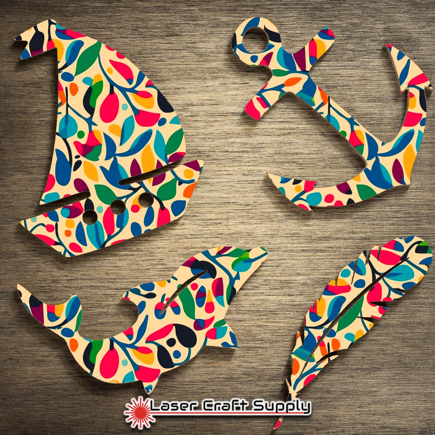 Retro Leaves - Creative Cast