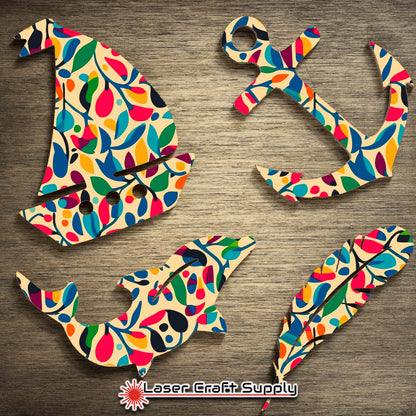 Retro Leaves - Creative Cast