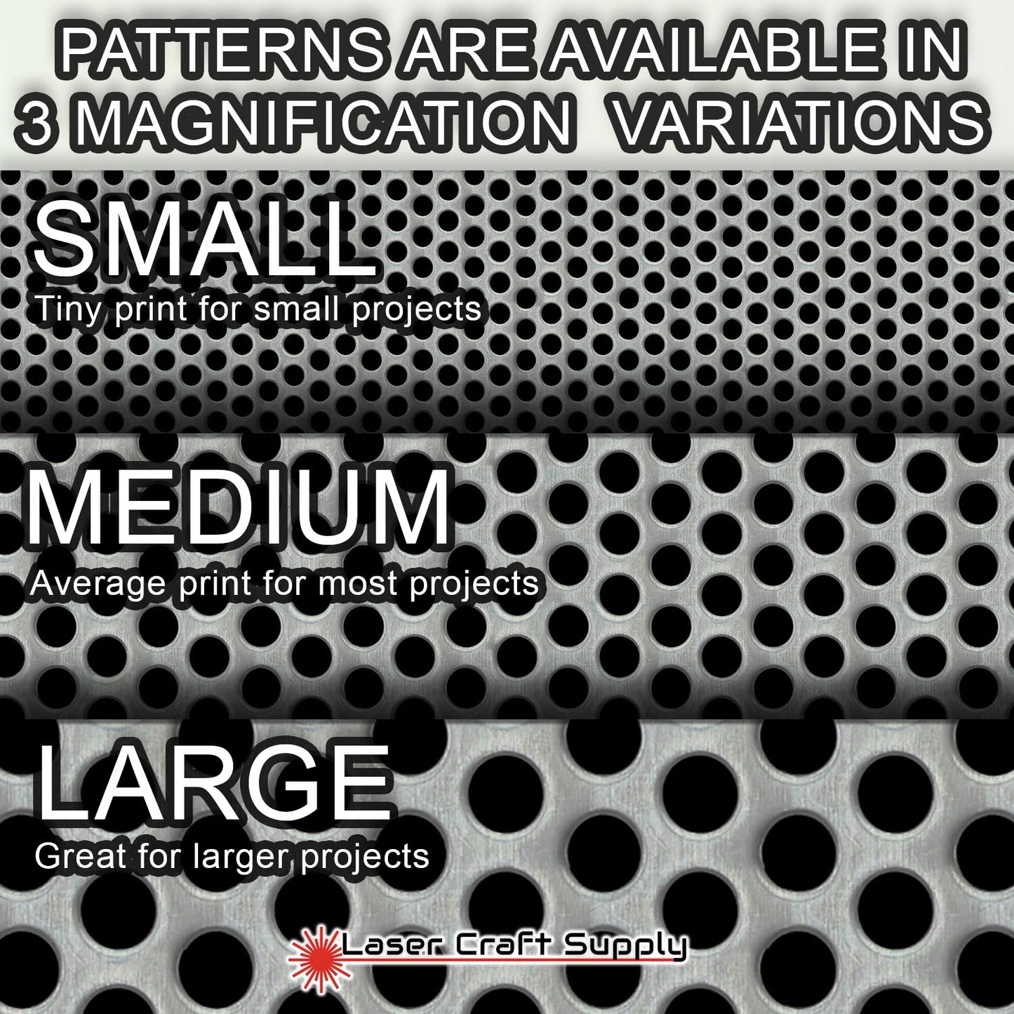 Creative Cast Acrylics - Round Metal Screen