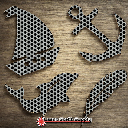 Creative Cast Acrylics - Round Metal Screen