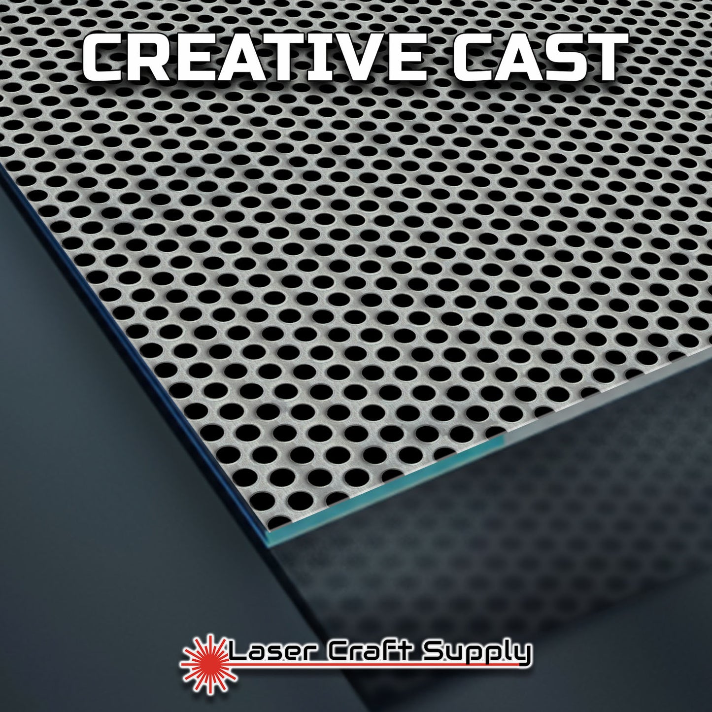 Creative Cast Acrylics - Round Metal Screen