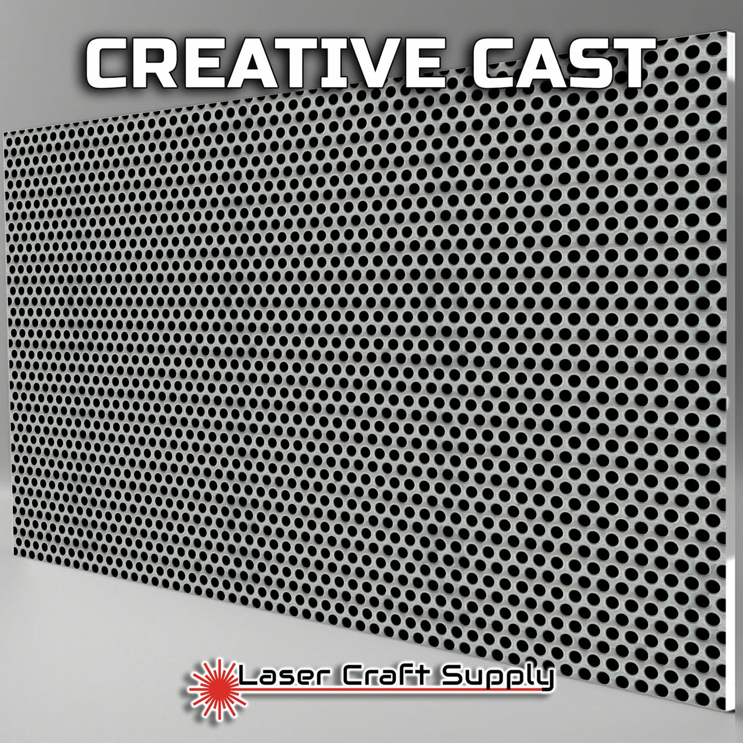Creative Cast Acrylics - Round Metal Screen