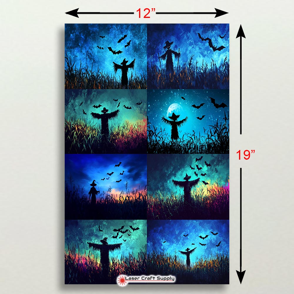 Scary Scare Crow - Halloween - Creative Tile