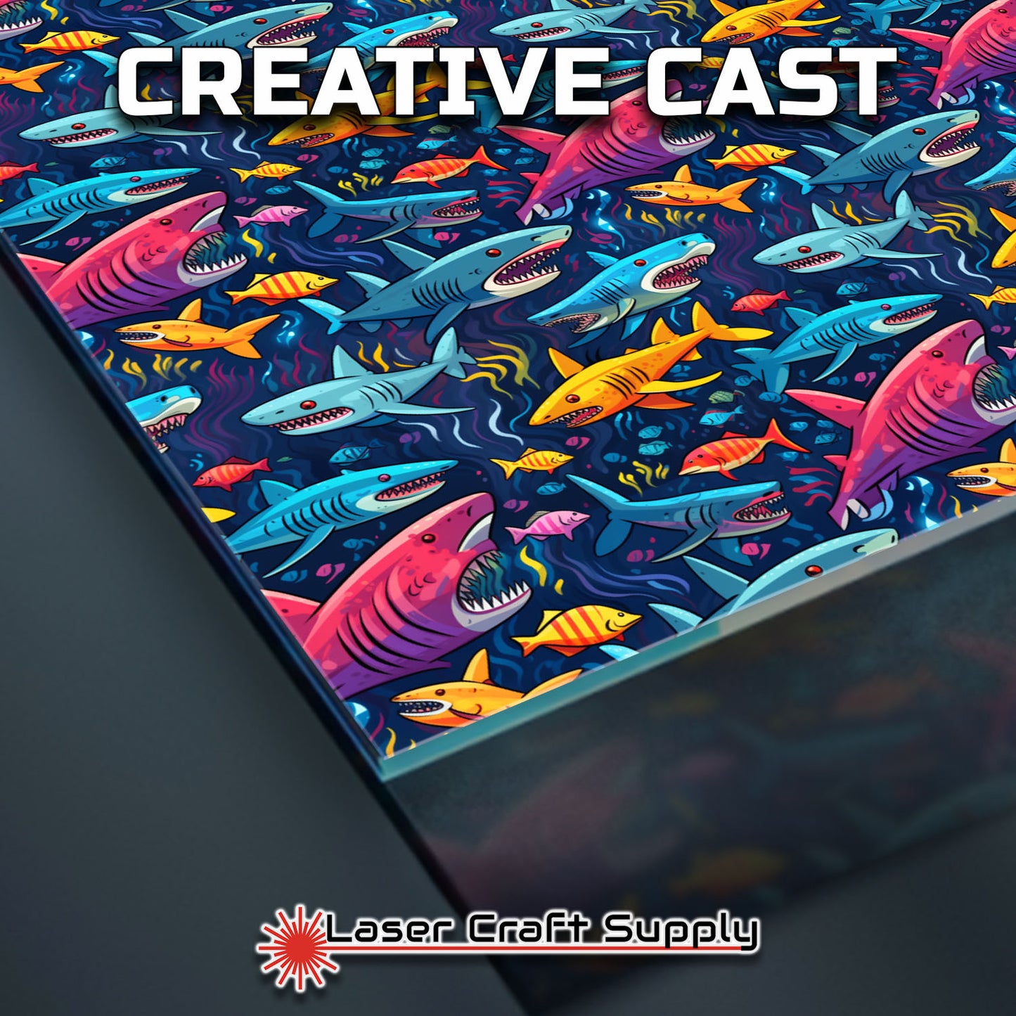 Creative Cast Acrylics - Sharks