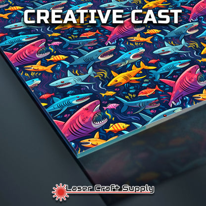 Creative Cast Acrylics - Sharks