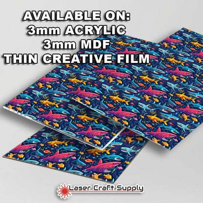 Creative Cast Acrylics - Sharks