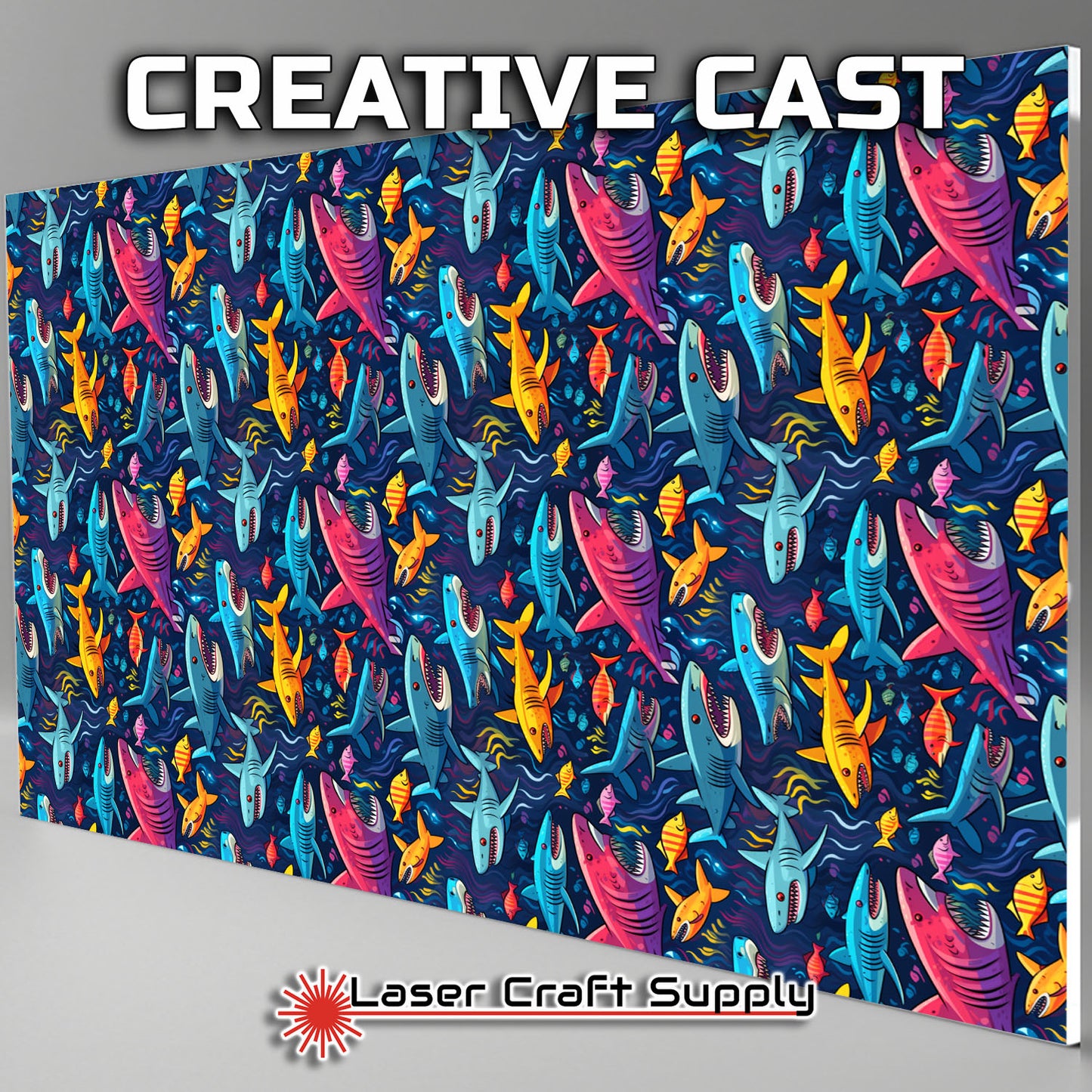 Creative Cast Acrylics - Sharks