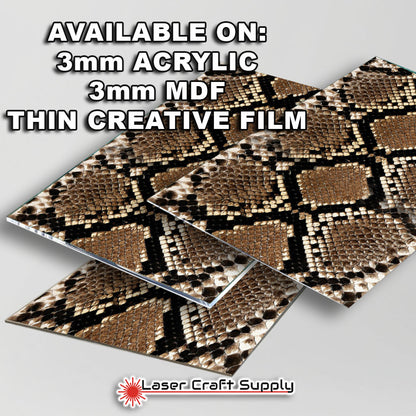 Snake Skin - FULL SHEET