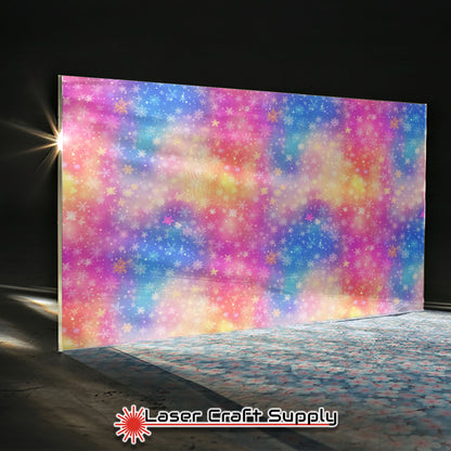 Creative Cast Acrylics - Snowflakes in Color Mist