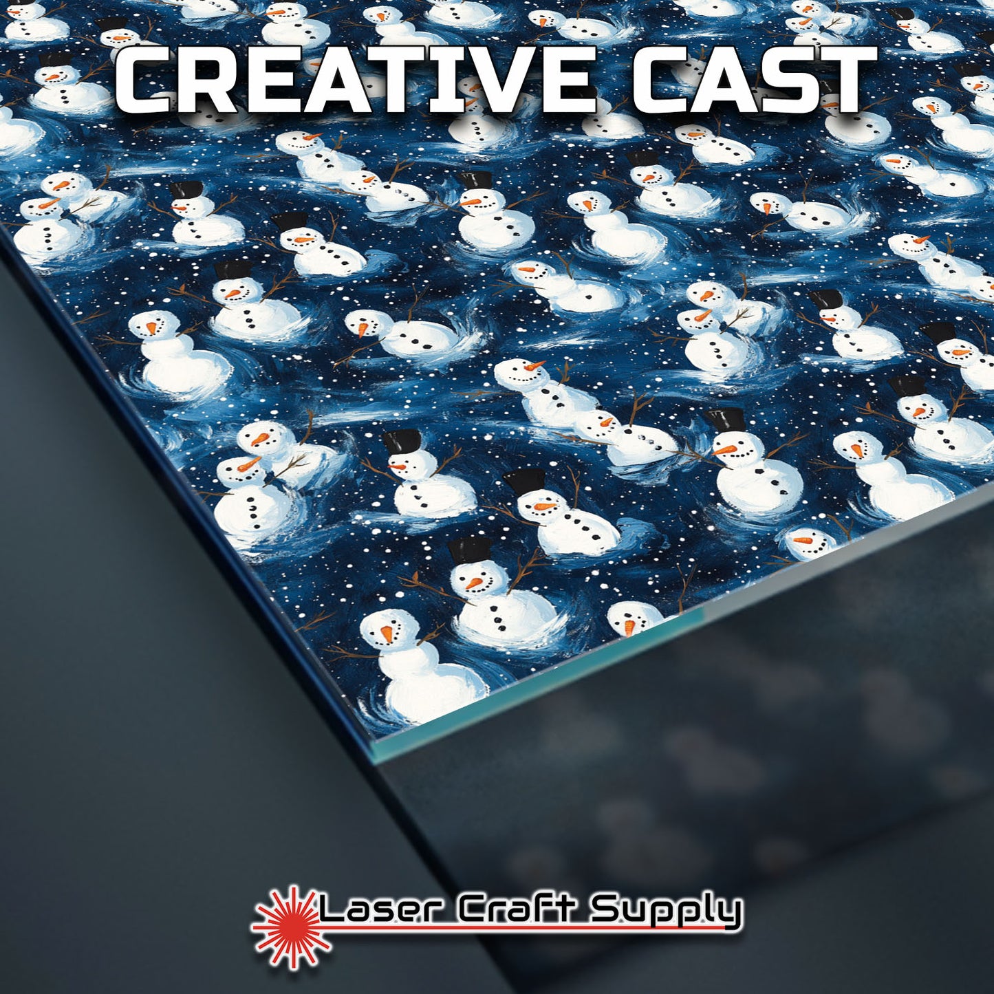 Creative Cast Acrylics - Snowmen in a Blizzard