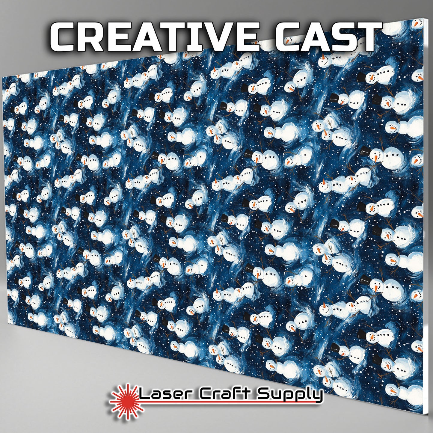 Creative Cast Acrylics - Snowmen in a Blizzard