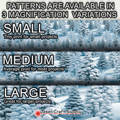 Creative Cast Acrylics - Snowy Trees