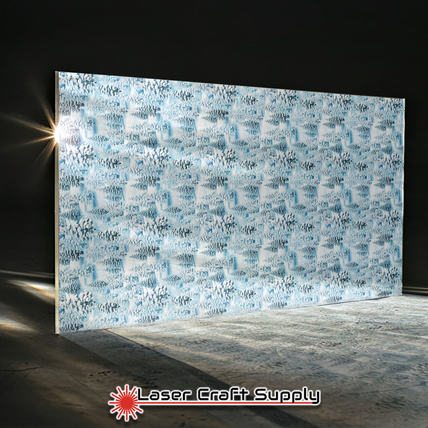 Creative Cast Acrylics - Snowy Trees