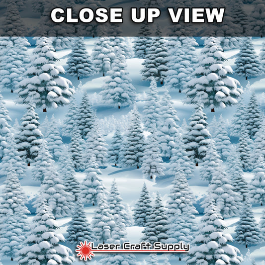 Creative Cast Acrylics - Snowy Trees