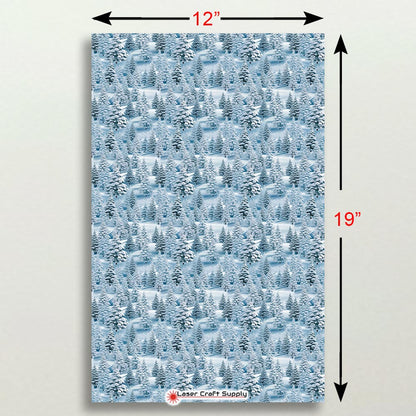 Creative Cast Acrylics - Snowy Trees