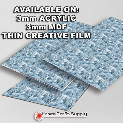 Creative Cast Acrylics - Snowy Trees