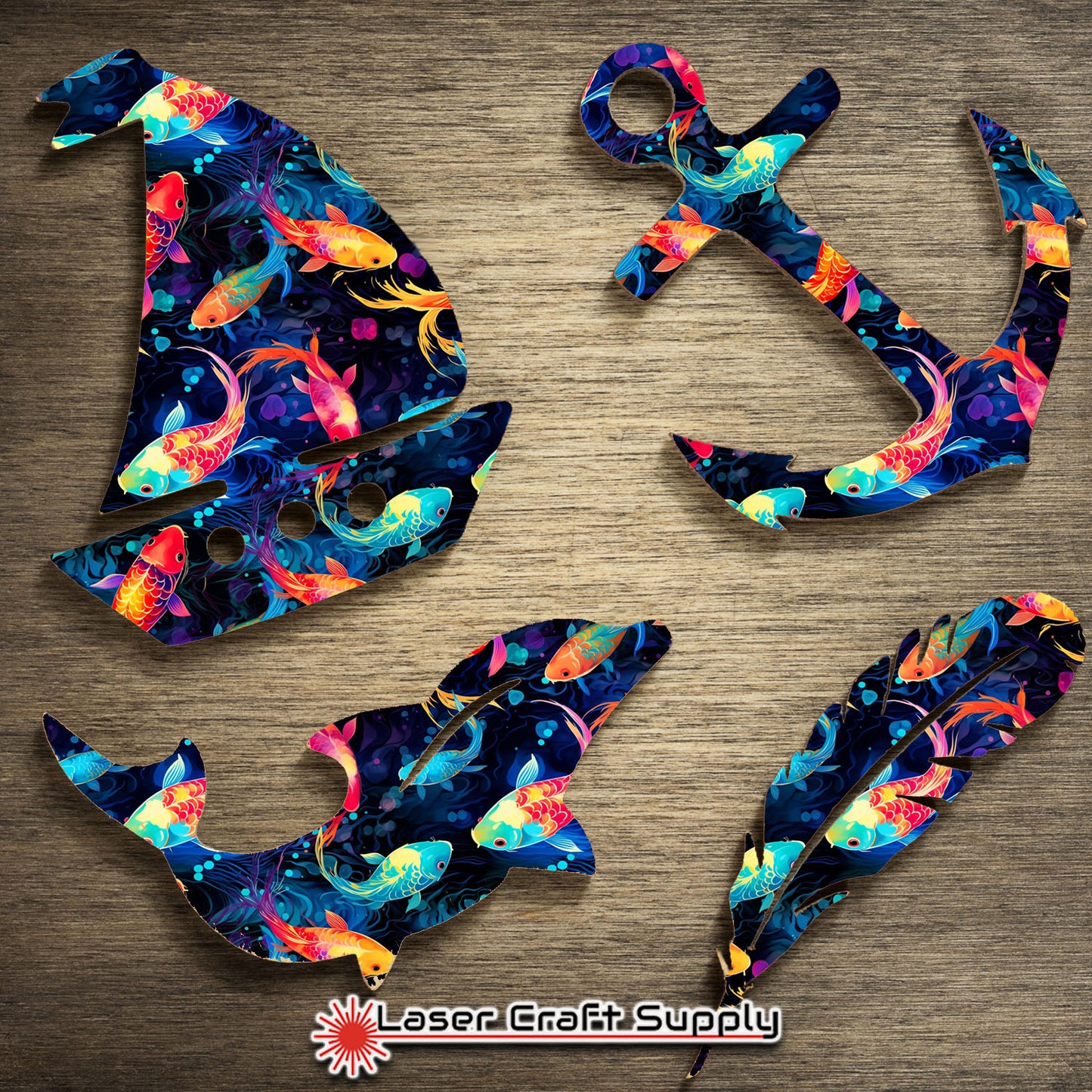 Creative Cast Acrylics - So Koi