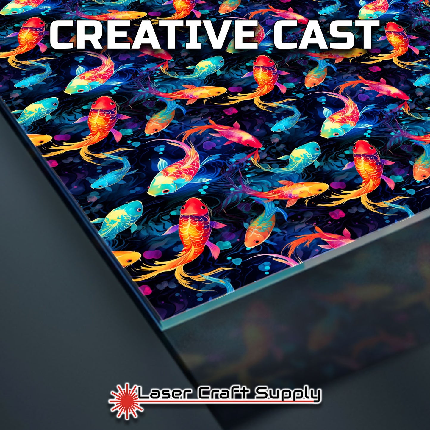 Creative Cast Acrylics - So Koi