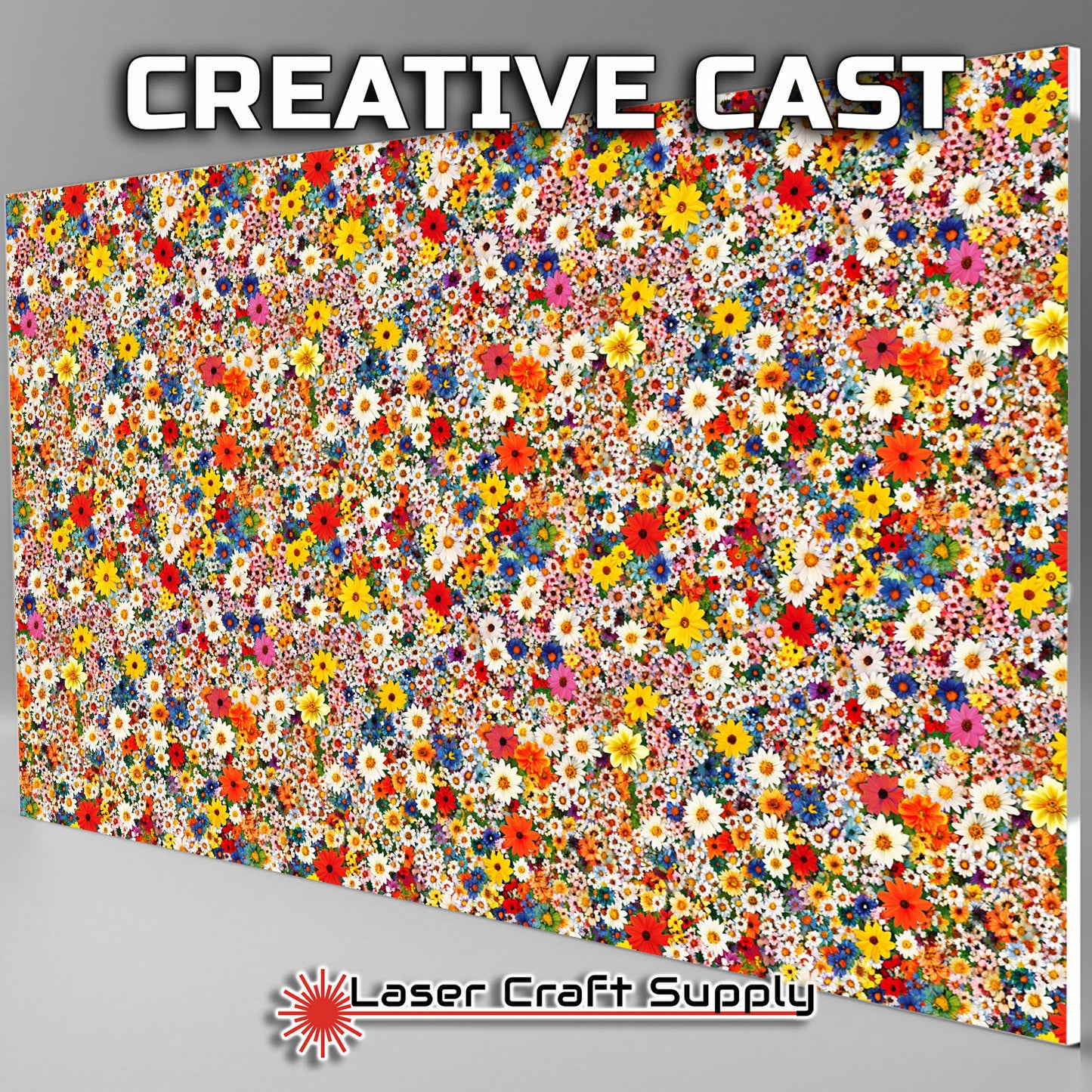 Creative Cast Acrylics - So Many Flowers