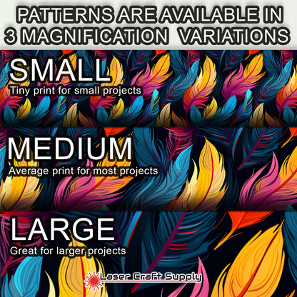 Creative Cast Acrylics - Soft Color Feathers