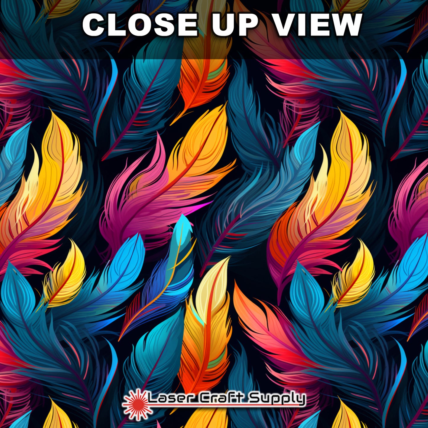 Creative Cast Acrylics - Soft Color Feathers