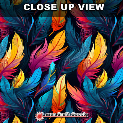 Creative Cast Acrylics - Soft Color Feathers