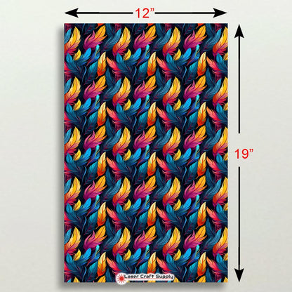 Creative Cast Acrylics - Soft Color Feathers