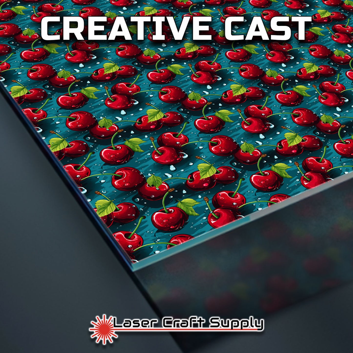 Creative Cast Acrylics - Splash Of Cherry