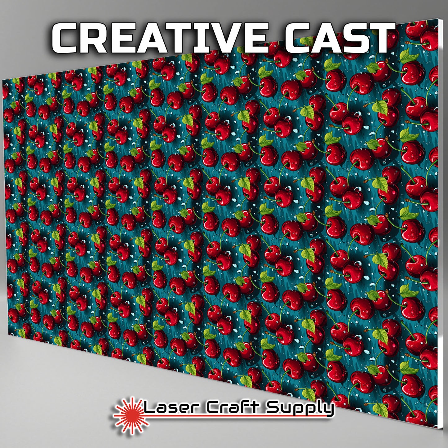 Creative Cast Acrylics - Splash Of Cherry
