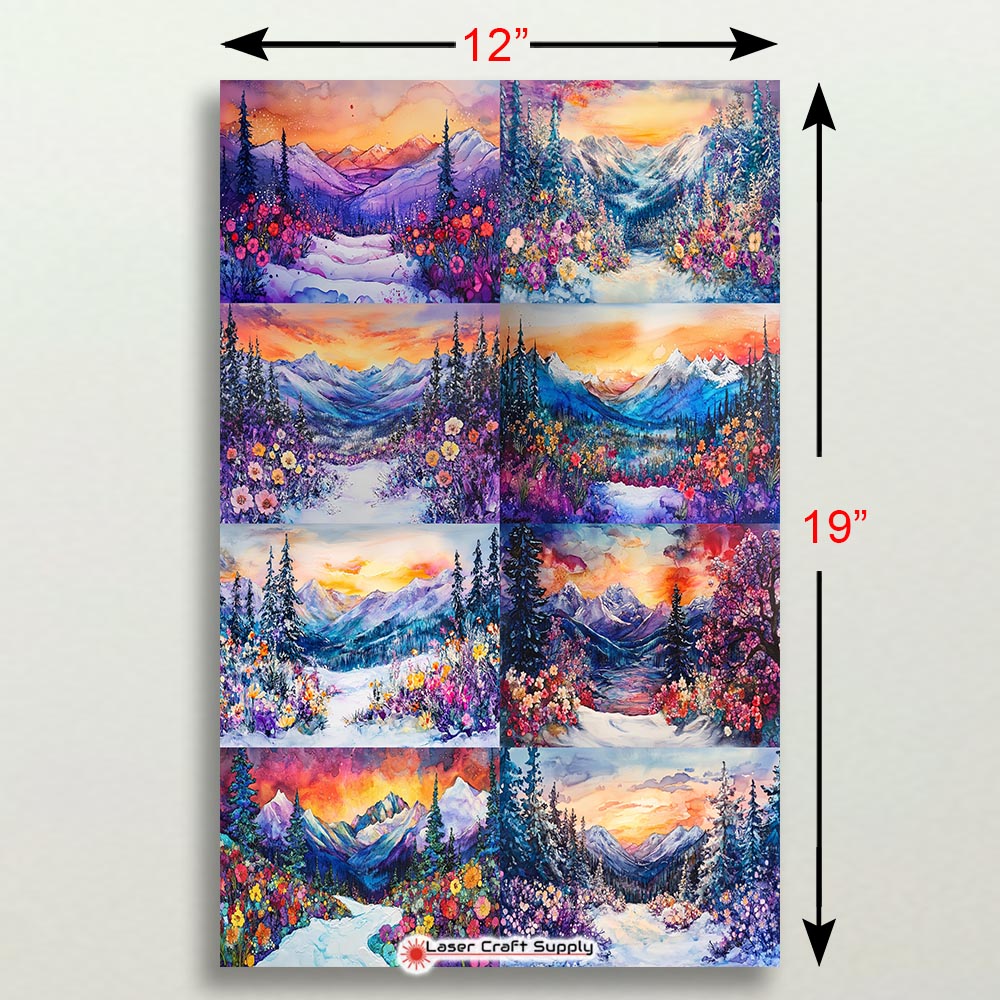 Springtime in the Mountains - Creative Tile