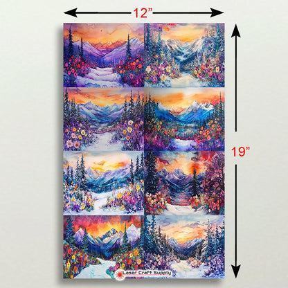 Springtime in the Mountains - Creative Tile
