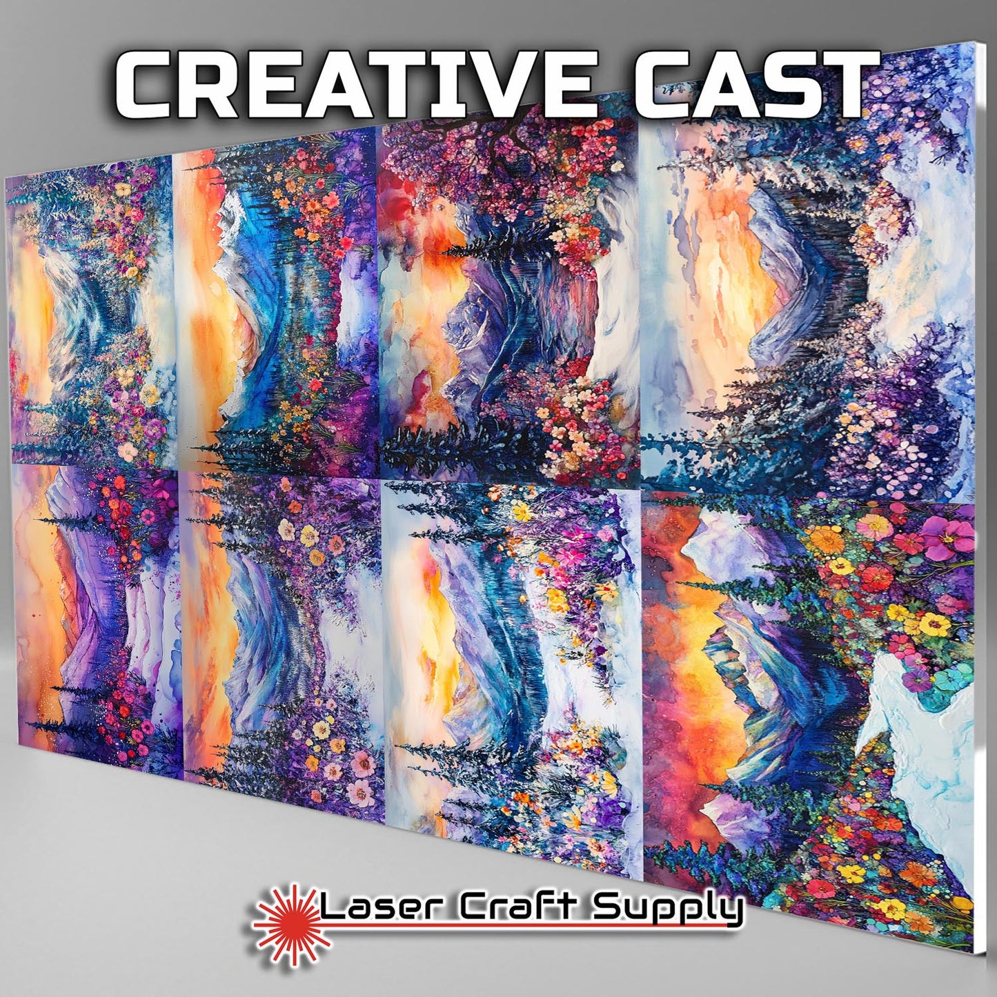Springtime in the Mountains - Creative Tile