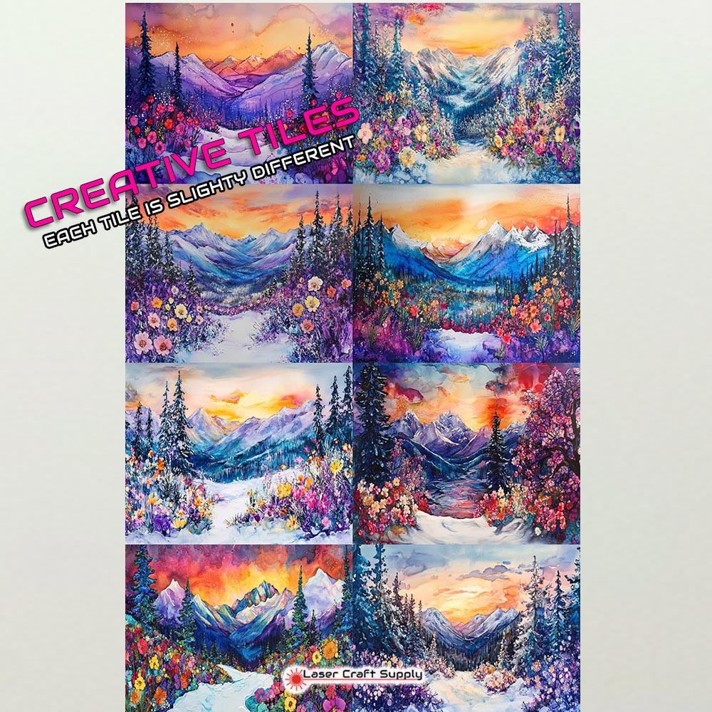 Springtime in the Mountains - Creative Tile