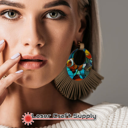 Creative Cast Acrylics - Clown Fish - Stained Glass