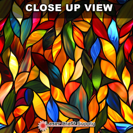Creative Cast Acrylics - Color Leaves - Stained Glass